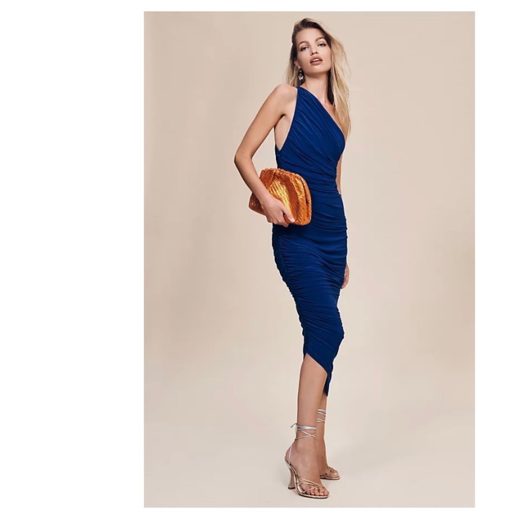 Cobalt Blue Norma Kamali Diana Gown BNWOT